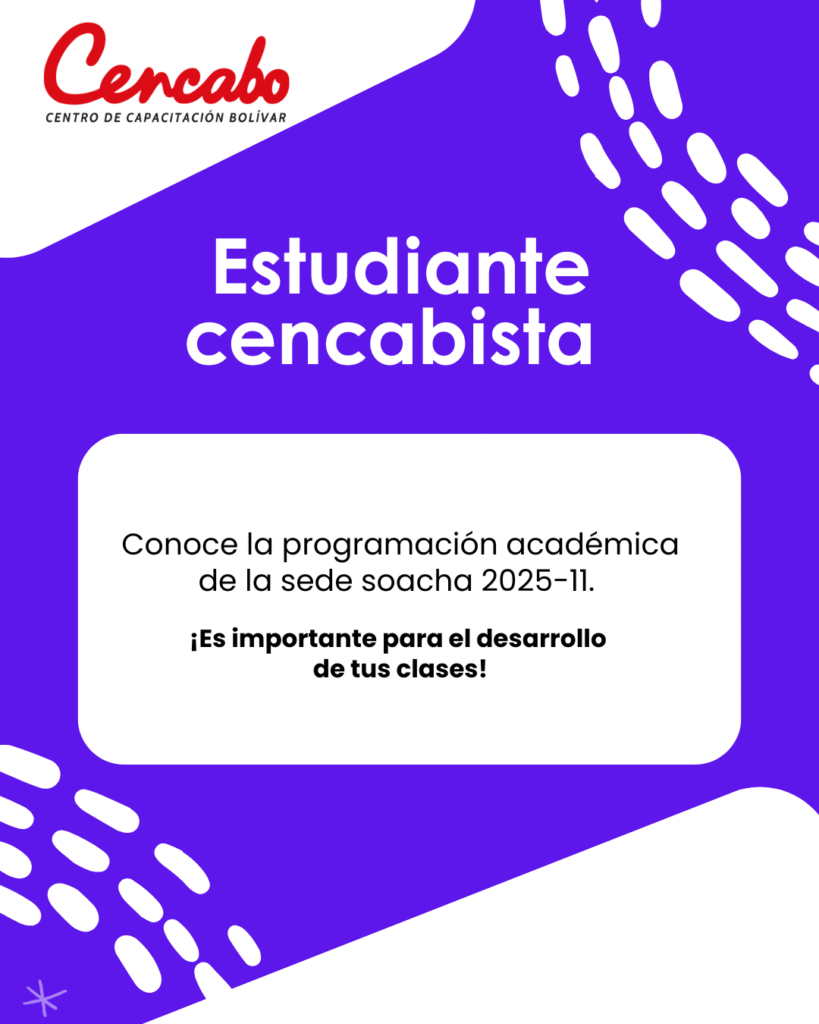 Programación octubre– Soacha